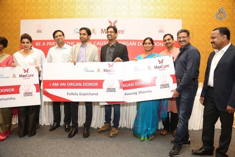 Samantha at Maxcure Hospitals Organs Donation Event - 43 / 53 photos