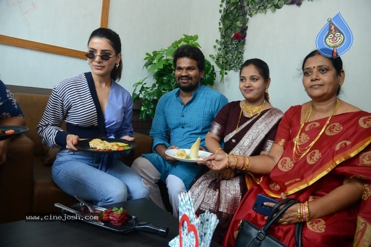Samantha Launches Healthy way Restaurant - 50 / 79 photos