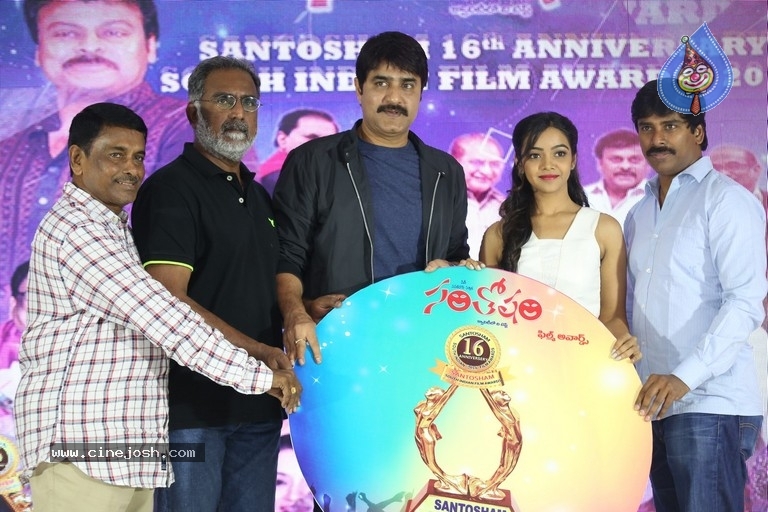 Santosham Awards 2018 Curtain Raiser event - 4 / 19 photos