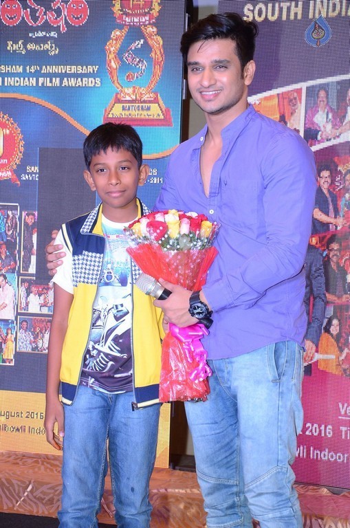 Santosham Awards Curtain Raiser Event - 31 / 56 photos