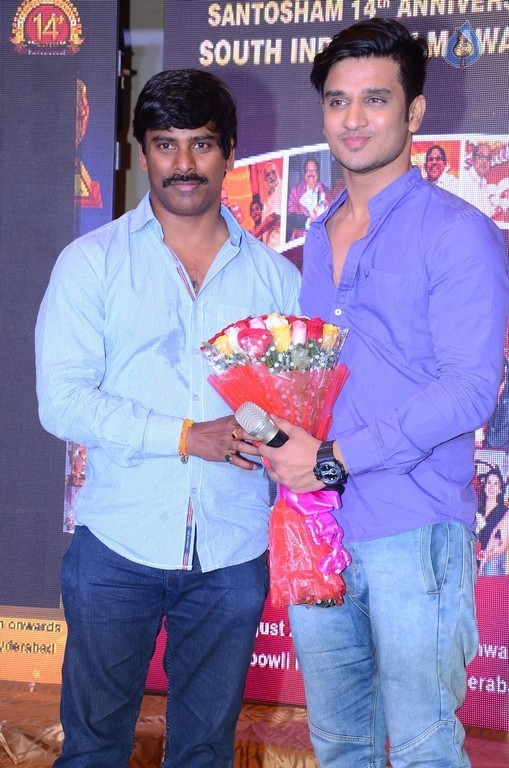 Santosham Awards Curtain Raiser Event - 41 / 56 photos