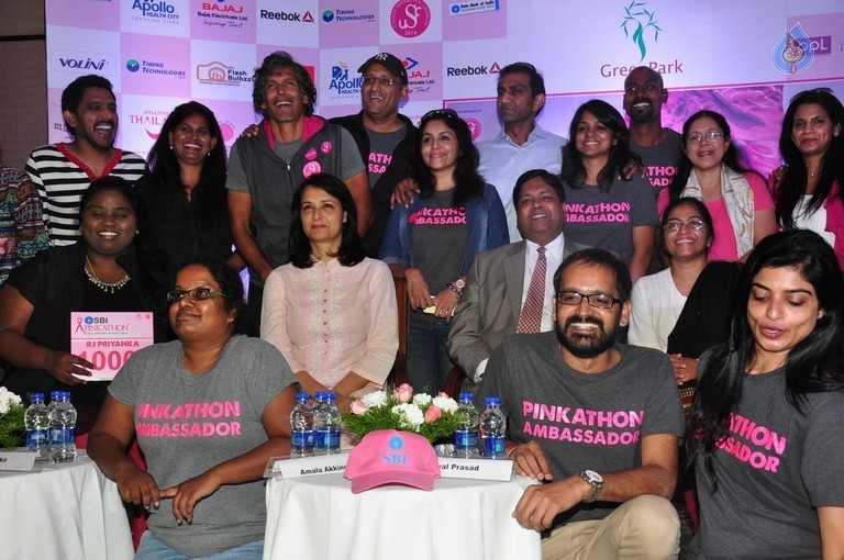 SBI Pinkathon in Hyderabad Event - 4 / 36 photos