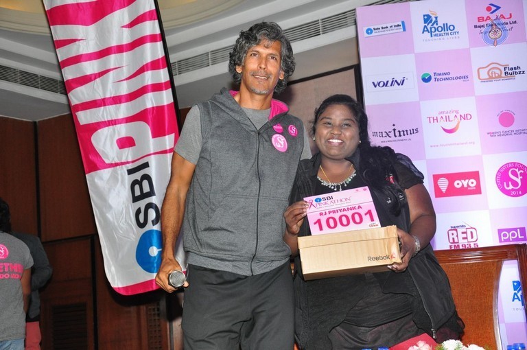 SBI Pinkathon in Hyderabad Event - 8 / 36 photos