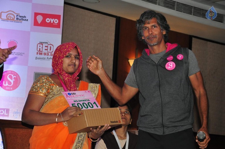 SBI Pinkathon in Hyderabad Event - 20 / 36 photos
