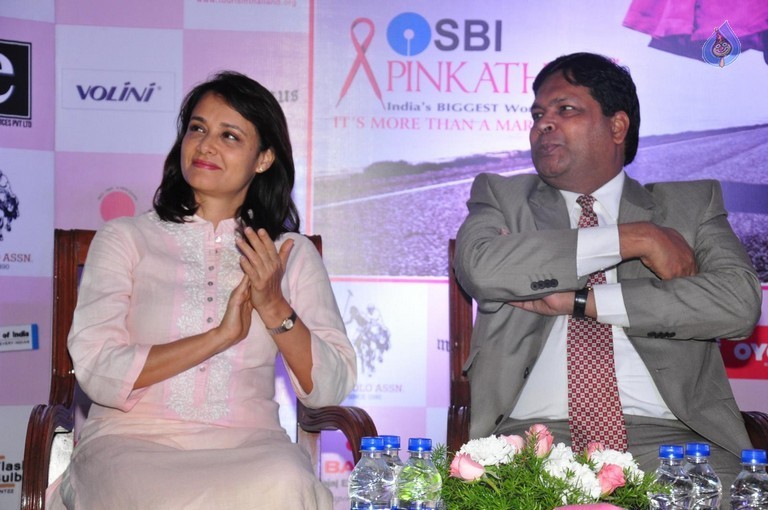 SBI Pinkathon in Hyderabad Event - 33 / 36 photos