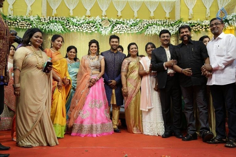 Shanthnu and Keerthi Wedding Reception Photos - 1 / 126 photos