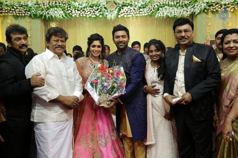 Shanthnu and Keerthi Wedding Reception Photos - 27 / 126 photos