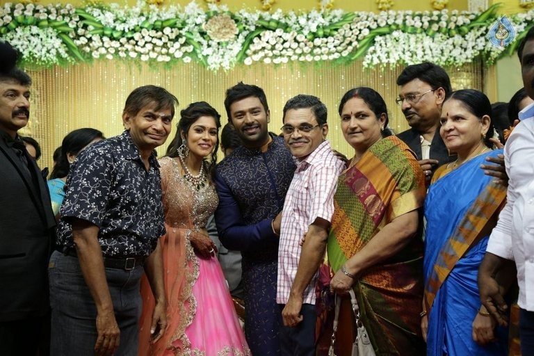 Shanthnu and Keerthi Wedding Reception Photos - 32 / 126 photos