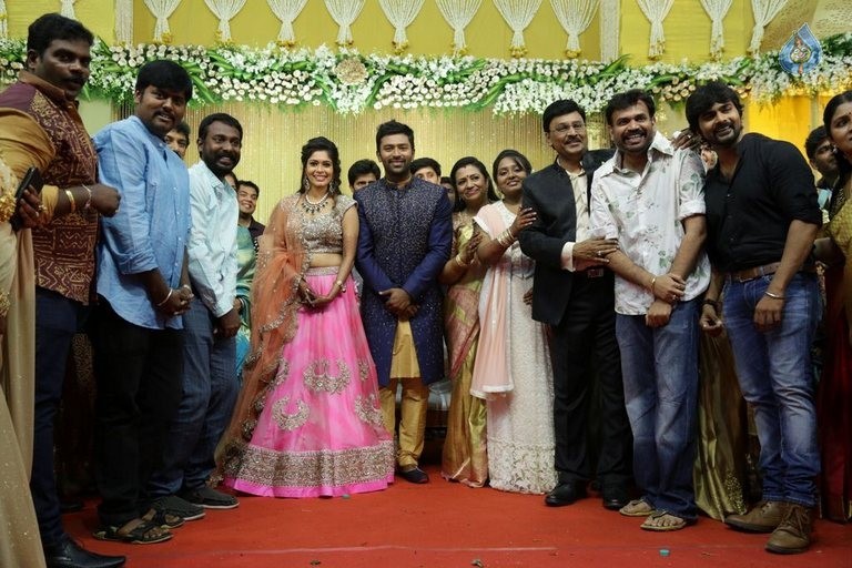 Shanthnu and Keerthi Wedding Reception Photos - 34 / 126 photos