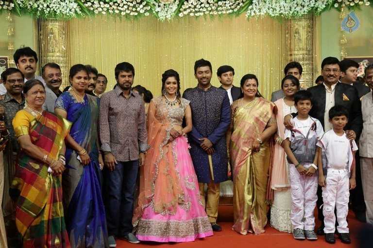 Shanthnu and Keerthi Wedding Reception Photos - 71 / 126 photos
