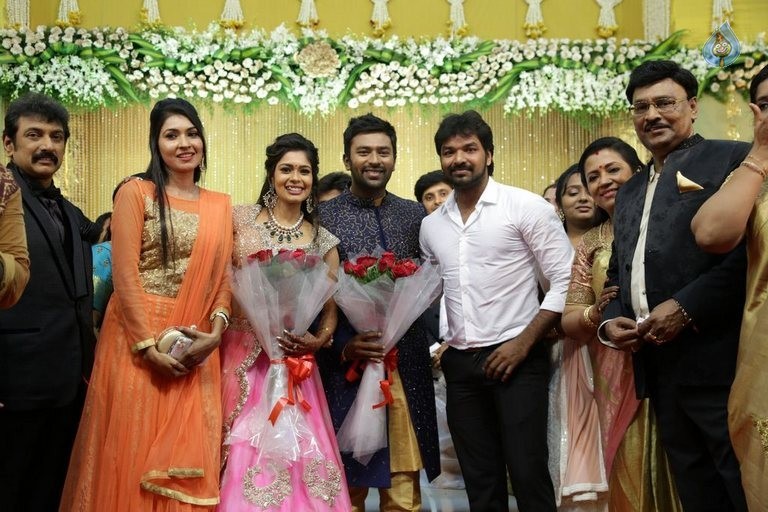 Shanthnu and Keerthi Wedding Reception Photos - 87 / 126 photos