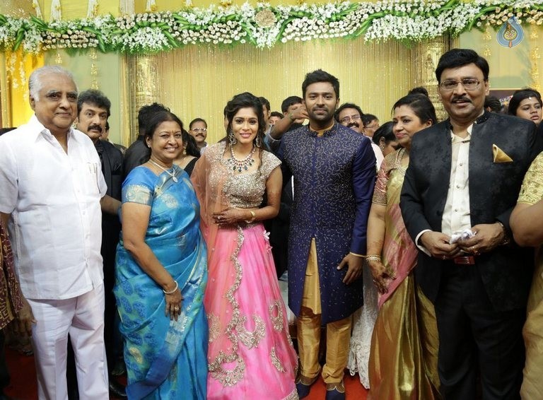 Shanthnu and Keerthi Wedding Reception Photos - 91 / 126 photos