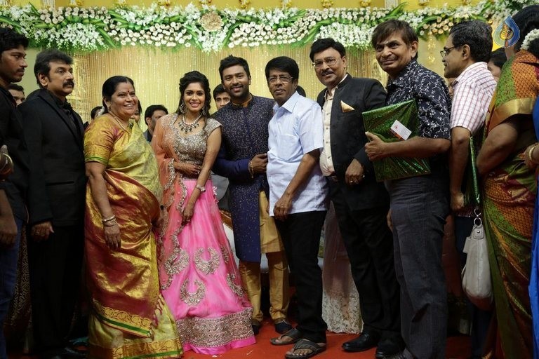 Shanthnu and Keerthi Wedding Reception Photos - 97 / 126 photos