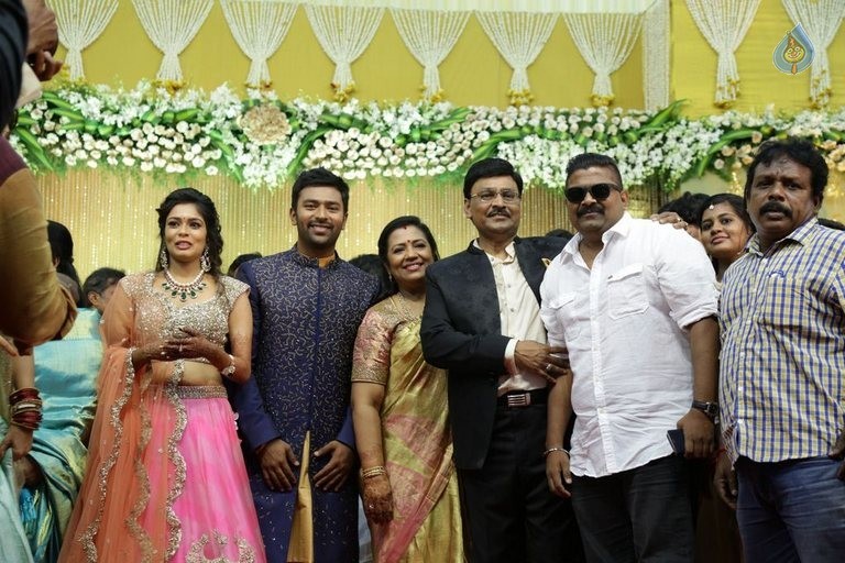 Shanthnu and Keerthi Wedding Reception Photos - 99 / 126 photos