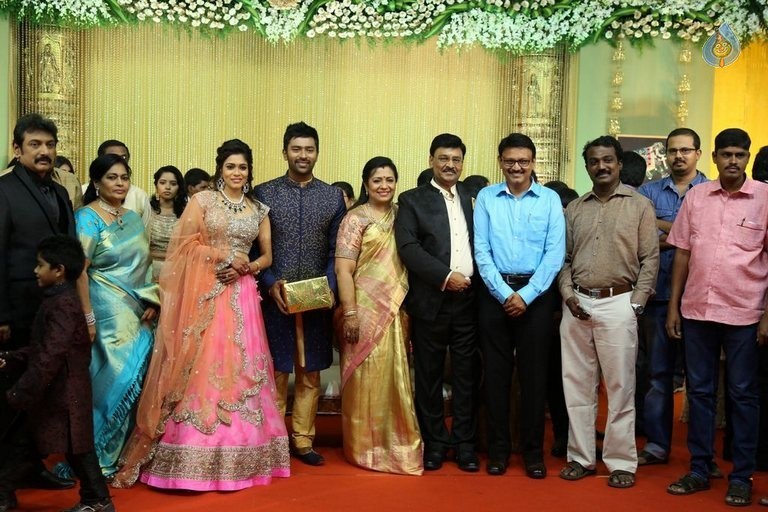 Shanthnu and Keerthi Wedding Reception Photos - 101 / 126 photos