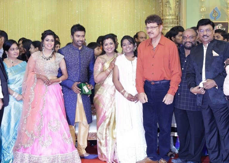 Shanthnu and Keerthi Wedding Reception Photos - 102 / 126 photos