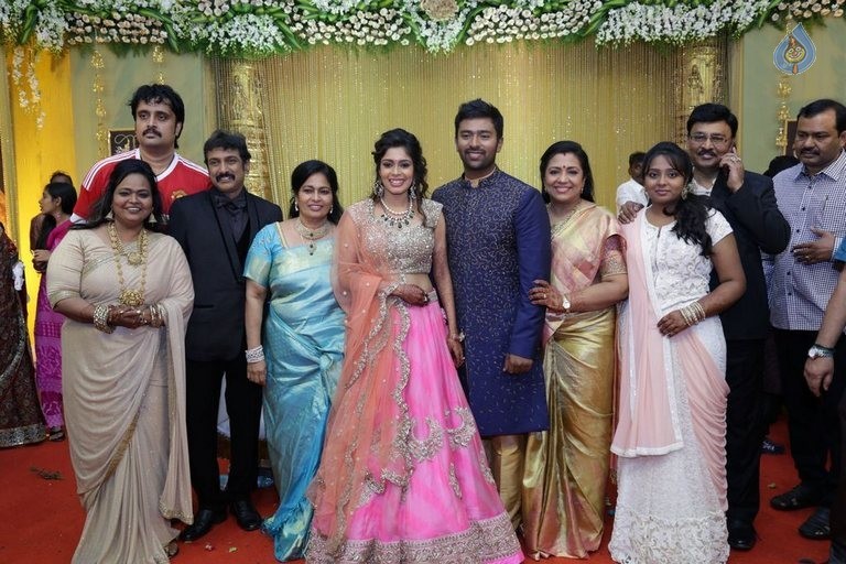 Shanthnu and Keerthi Wedding Reception Photos - 104 / 126 photos