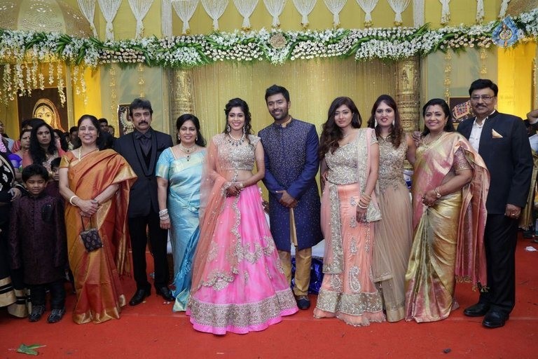 Shanthnu and Keerthi Wedding Reception Photos - 107 / 126 photos