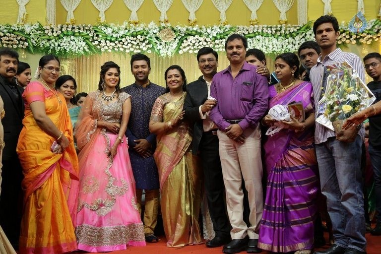 Shanthnu and Keerthi Wedding Reception Photos - 117 / 126 photos