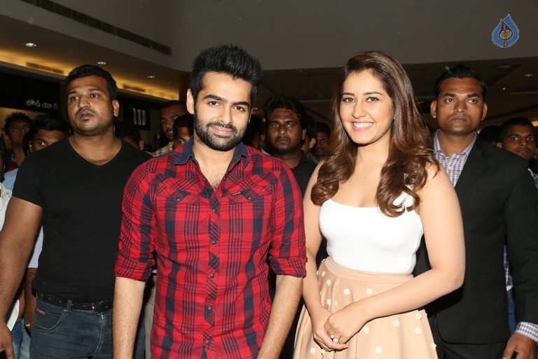 Shivam Film Promotion at Inorbit Mall Hyderabad - 21 / 42 photos