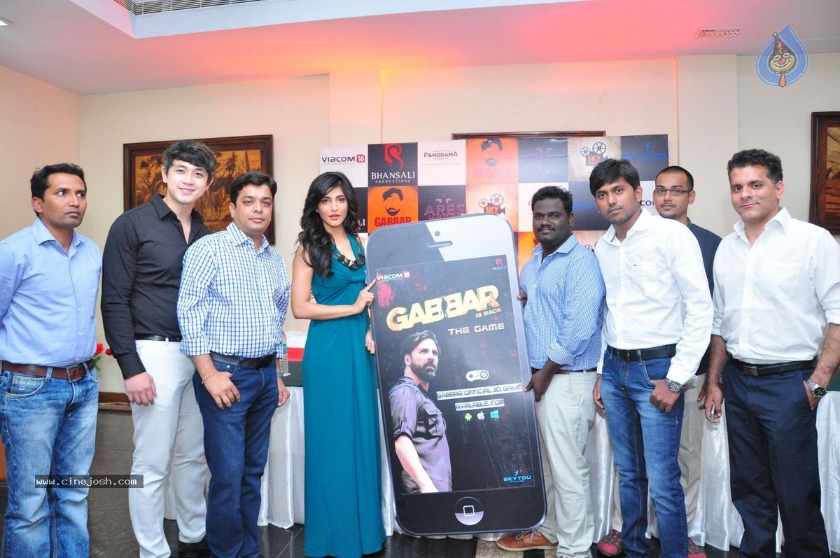Shruti Hassan Launches Gabbar Game - 46 / 69 photos