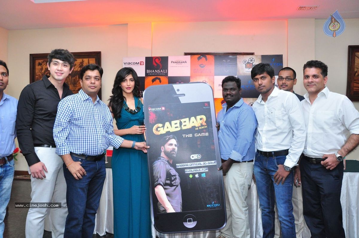 Shruti Hassan Launches Gabbar Game - 61 / 69 photos