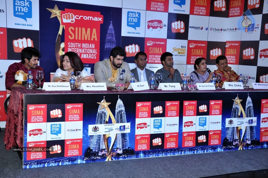 SIIMA 2014 Press Meet at Chennai - 1 / 104 photos