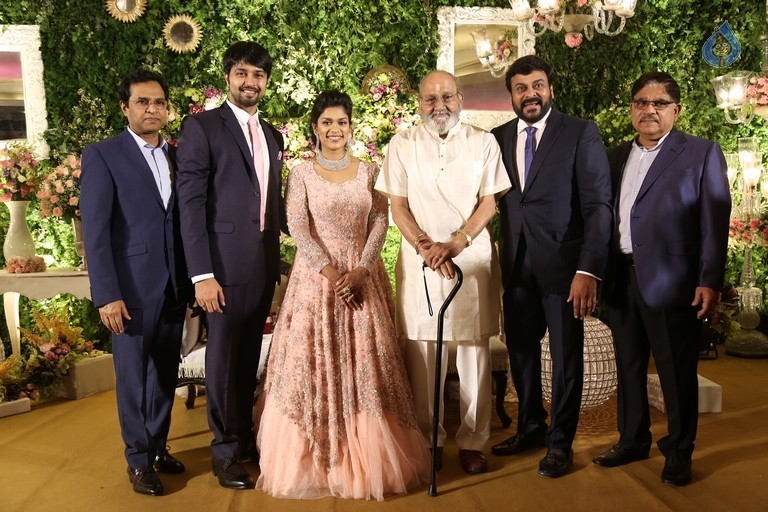 Sreeja and Kalyan Wedding Reception 4 - 26 / 102 photos