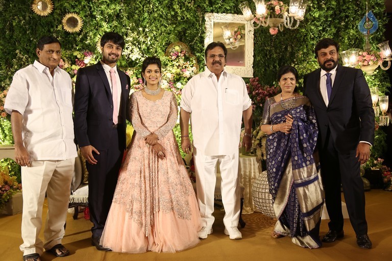 Sreeja and Kalyan Wedding Reception 4 - 75 / 102 photos