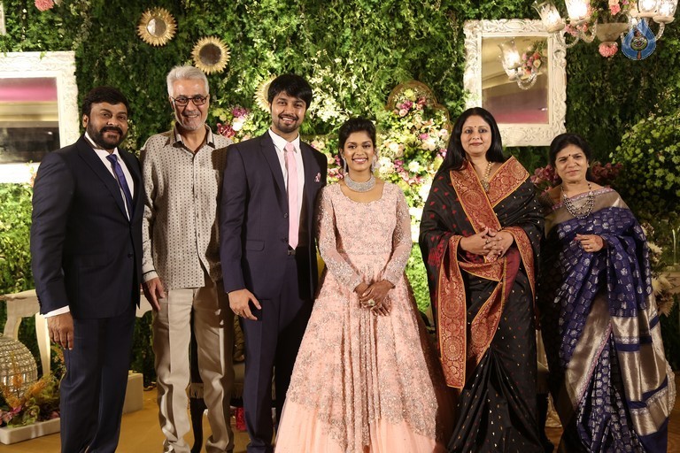 Sreeja and Kalyan Wedding Reception 5 - 14 / 32 photos