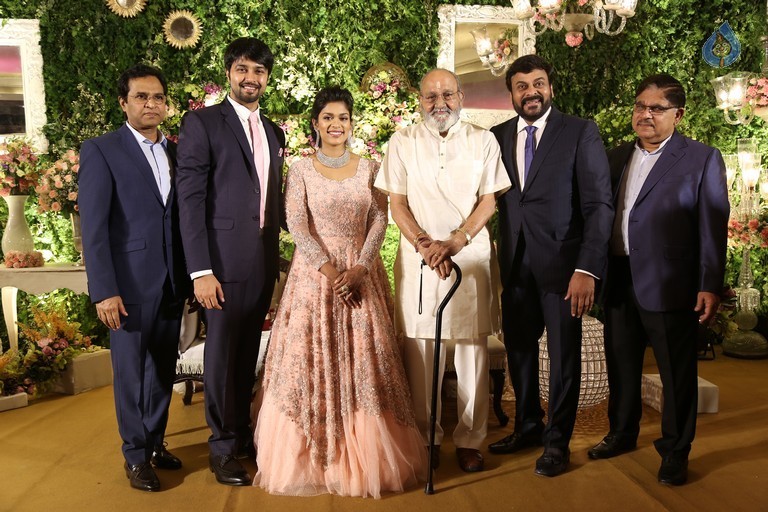Sreeja and Kalyan Wedding Reception 5 - 18 / 32 photos