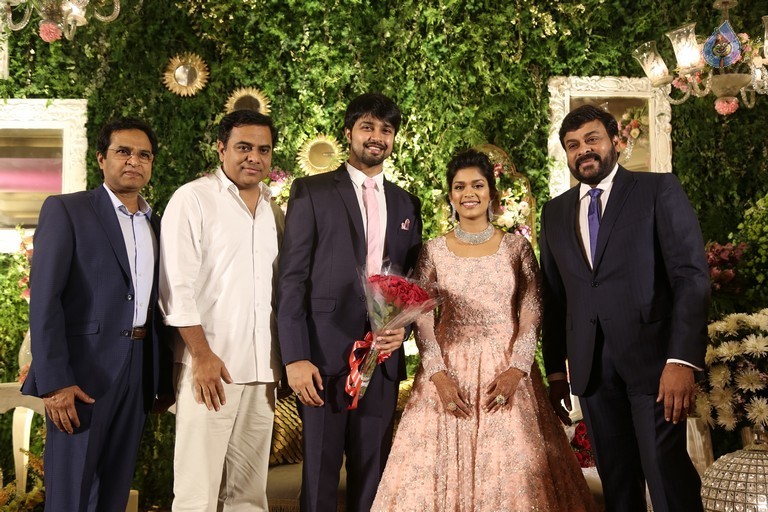 Sreeja and Kalyan Wedding Reception 5 - 20 / 32 photos