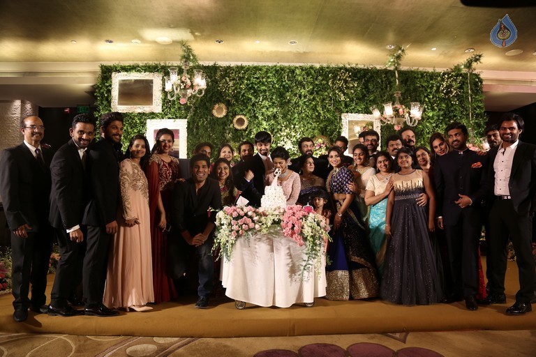 Sreeja and Kalyan Wedding Reception 5 - 21 / 32 photos