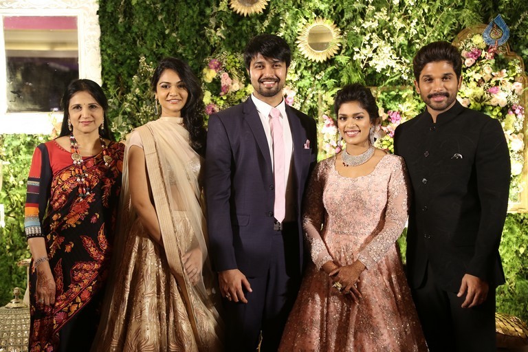 Sreeja and Kalyan Wedding Reception 5 - 24 / 32 photos