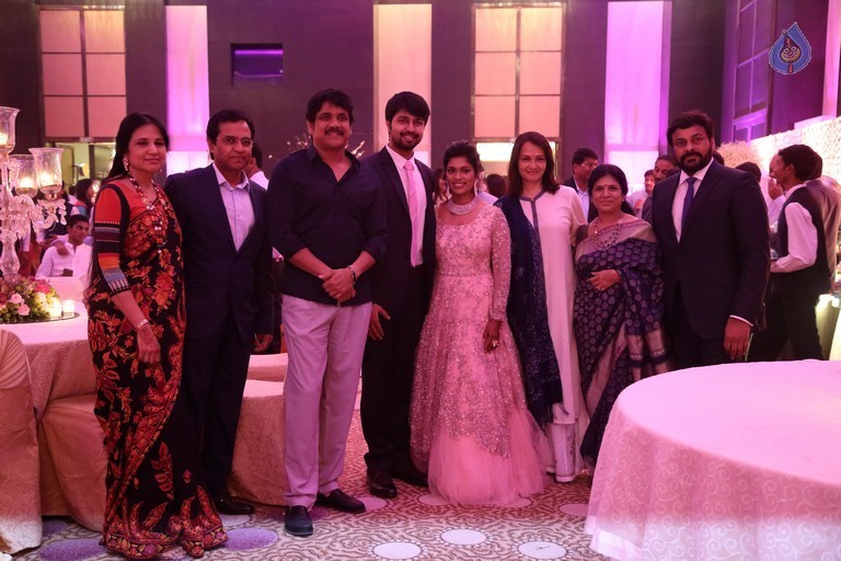 Sreeja and Kalyan Wedding Reception 5 - 30 / 32 photos