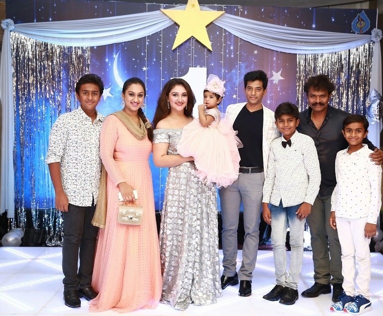 Sridevi Daughter Baby Rupikaa 1st Year Birthday Celebrations - 1 / 19 photos
