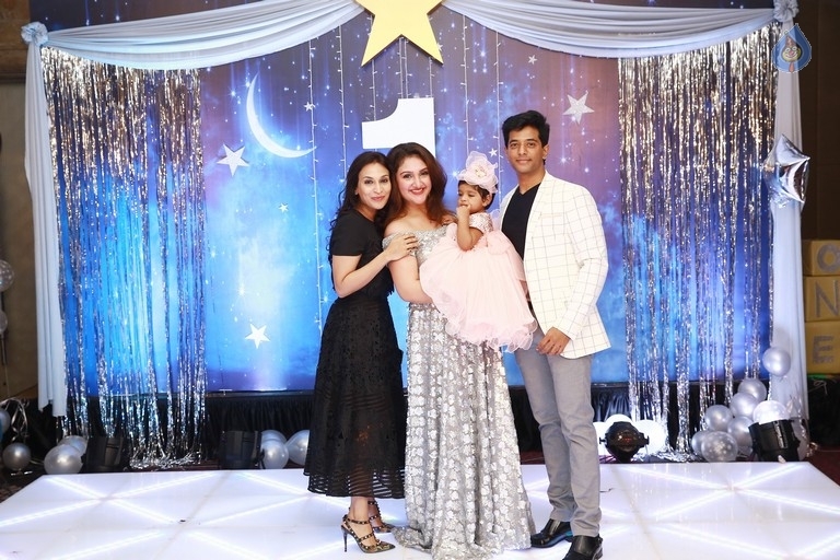Sridevi Daughter Baby Rupikaa 1st Year Birthday Celebrations - 12 / 19 photos
