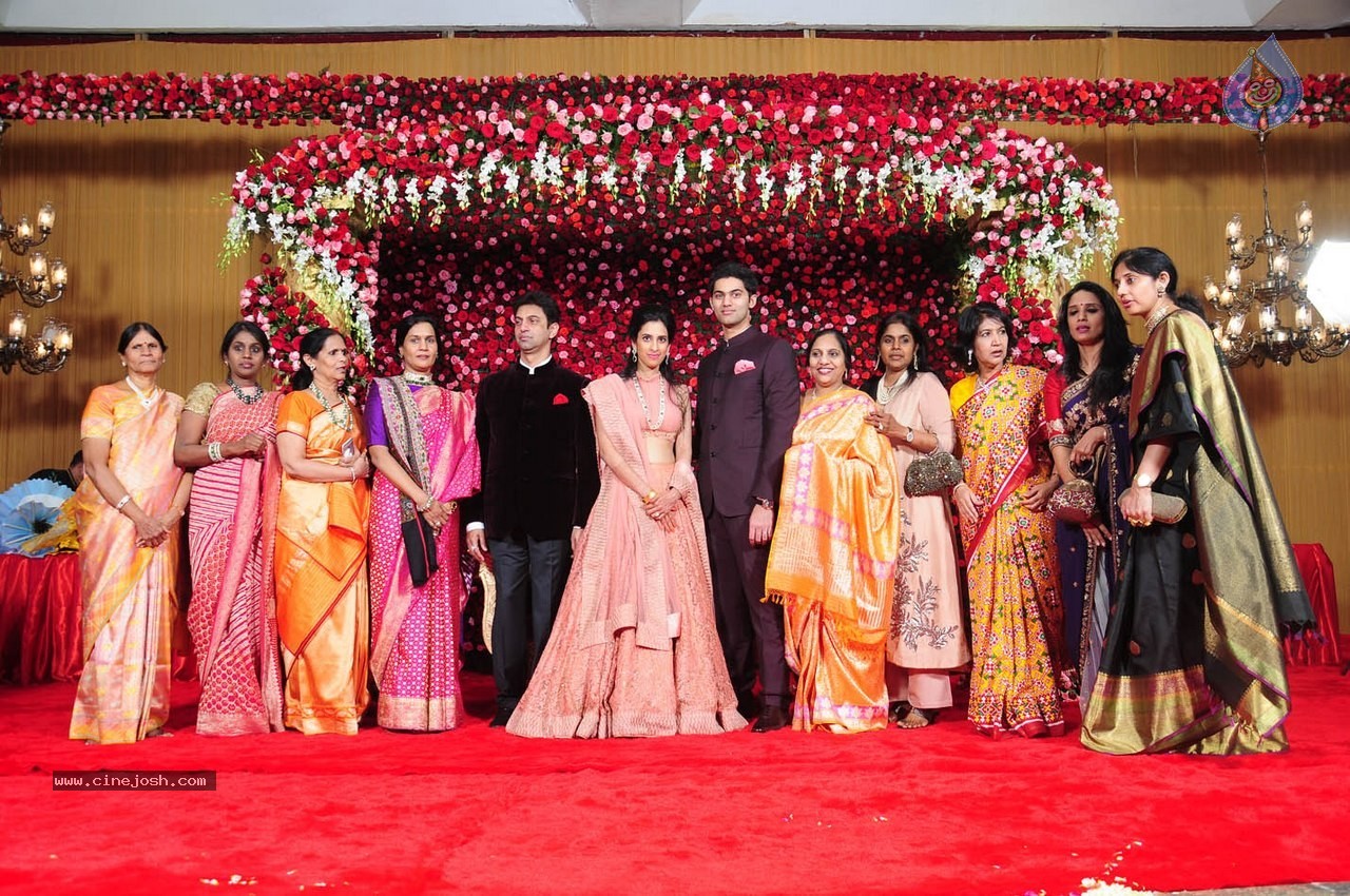 Subbarami Reddy Grand Son Wedding Reception at Delhi 02 - 110 / 246 photos