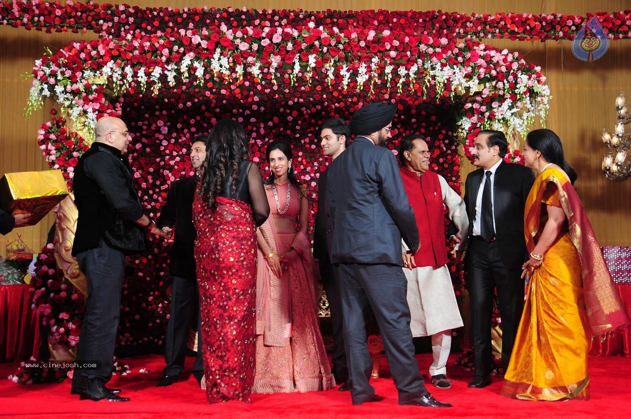 Subbarami Reddy Grand Son Wedding Reception at Delhi 02 - 145 / 246 photos
