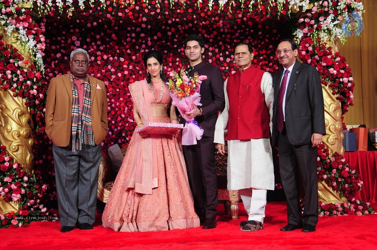 Subbarami Reddy Grand Son Wedding Reception at Delhi 02 - 161 / 246 photos