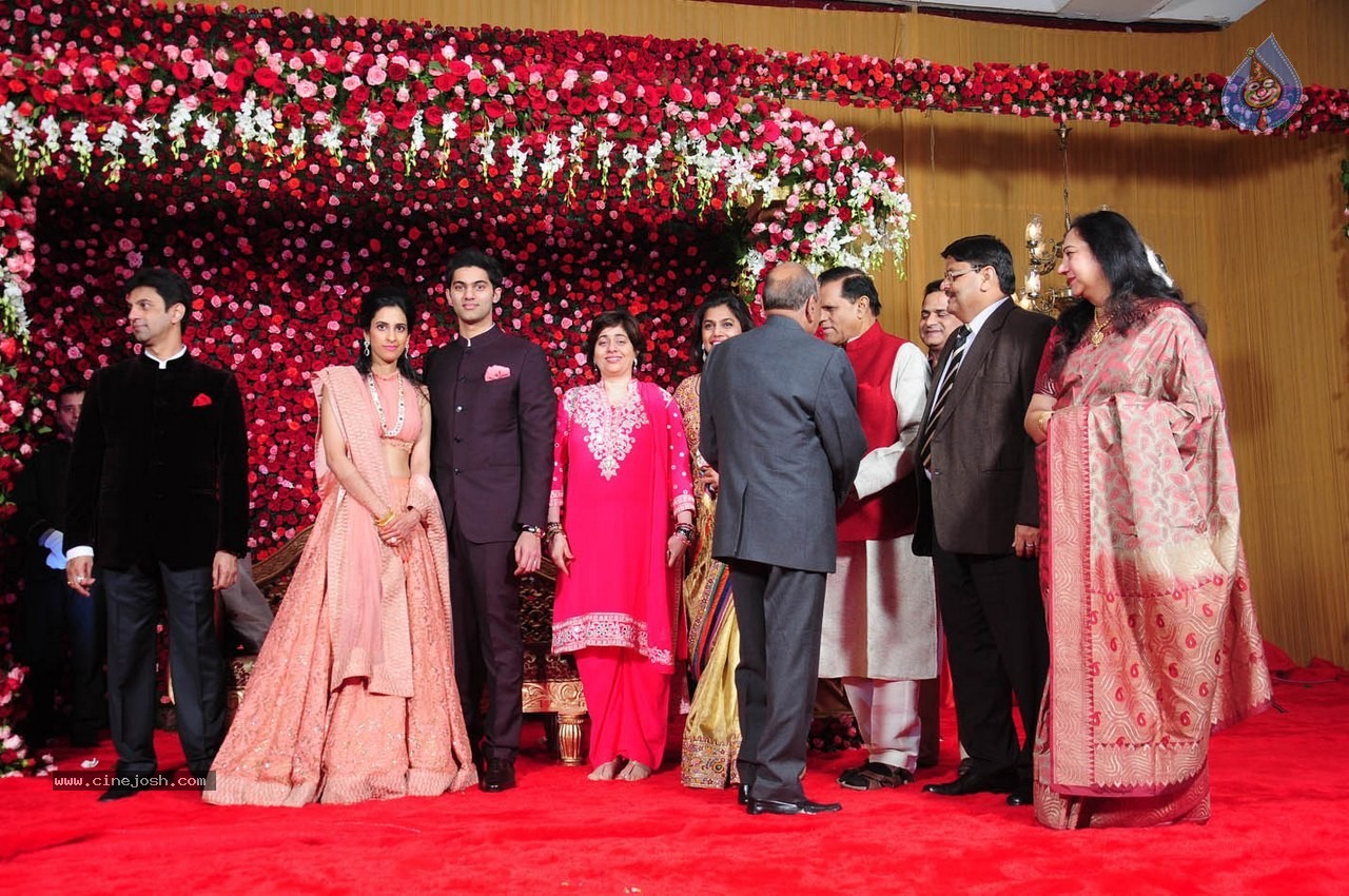 Subbarami Reddy Grand Son Wedding Reception at Delhi 02 - 201 / 246 photos