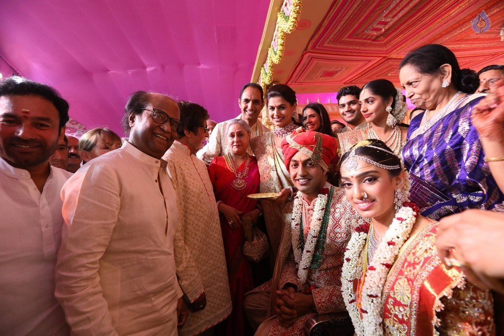 T. Subbarami Reddy Grandson Keshav Wedding Photos 5 - 55 / 125 photos