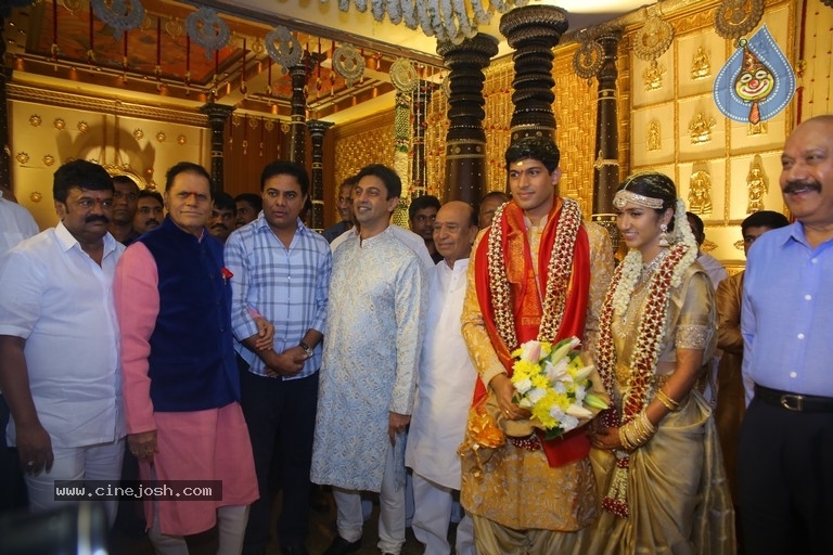 T Subbarami Reddy Grandson Anirudh Wedding Photos - 1 / 76 photos