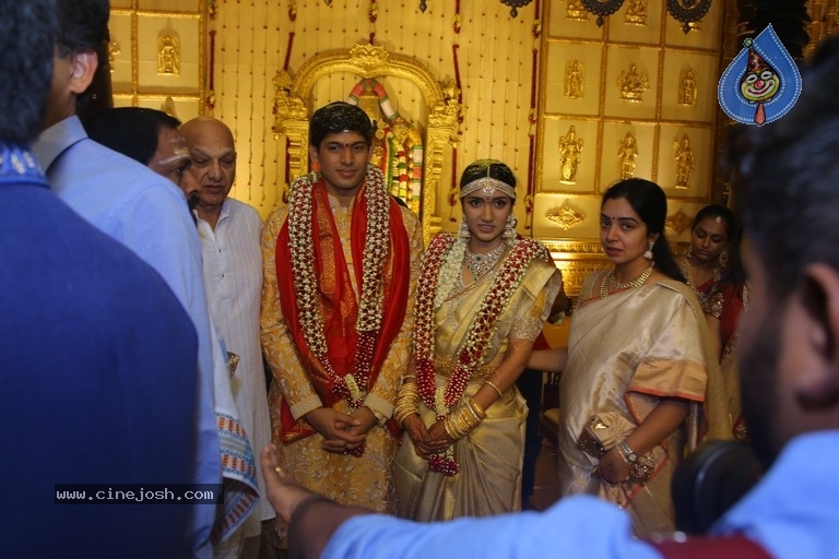T Subbarami Reddy Grandson Anirudh Wedding Photos - 60 / 76 photos