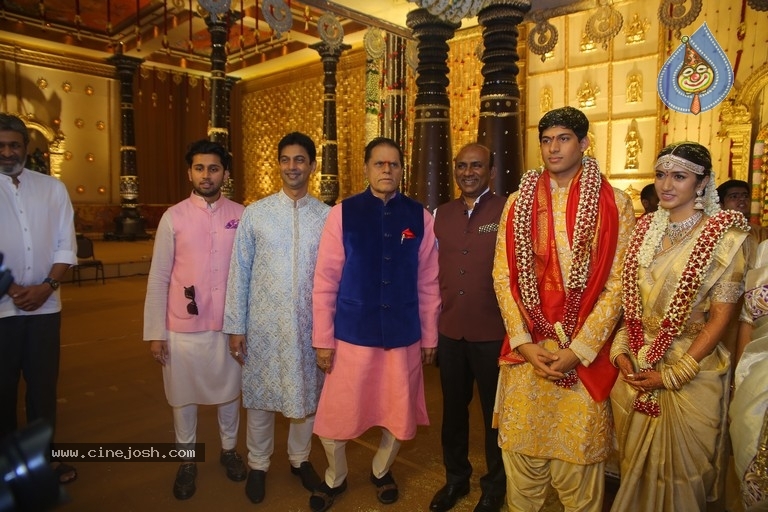 T Subbarami Reddy Grandson Anirudh Wedding Photos - 62 / 76 photos