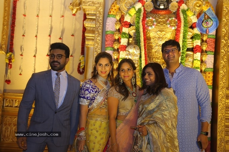 T Subbarami Reddy Grandson Anirudh Wedding Photos - 73 / 76 photos