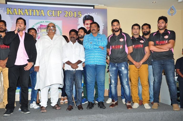 Telangana Stars Cricket Team Dress Launch Photos - 35 / 63 photos