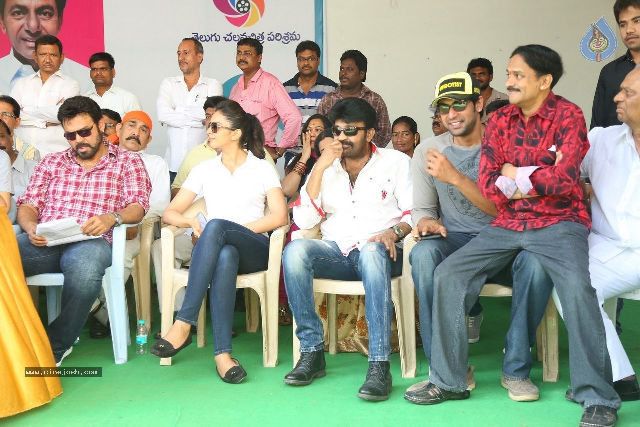 Telugu Film Industry Swachh Bharat Hyderabad 01 - 29 / 97 photos