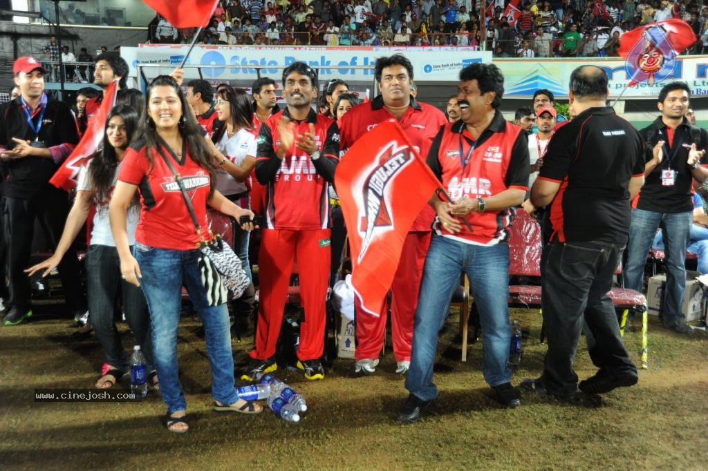 Telugu Warriors VS Chennai Rhinos Match  - 20 / 61 photos