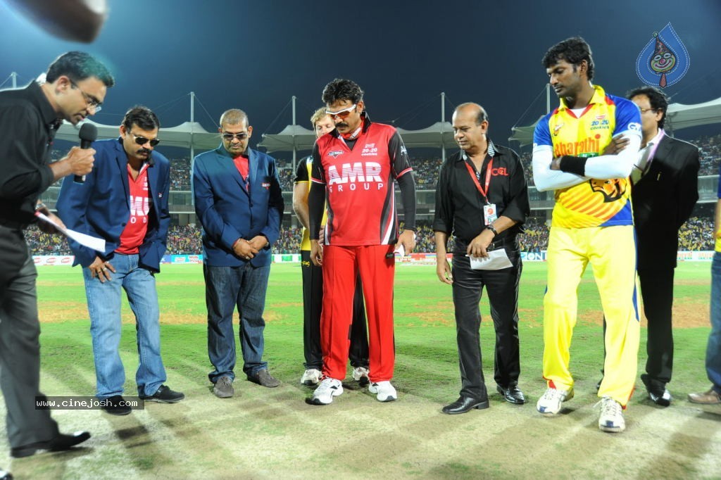 Chennai Rhinos VS Telugu Warriors  Semi Final Match - 1 / 96 photos